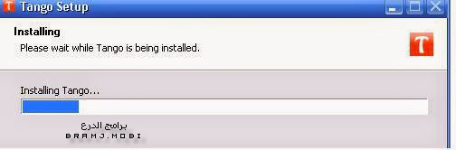 جآري تثبيت برنامج التانجو