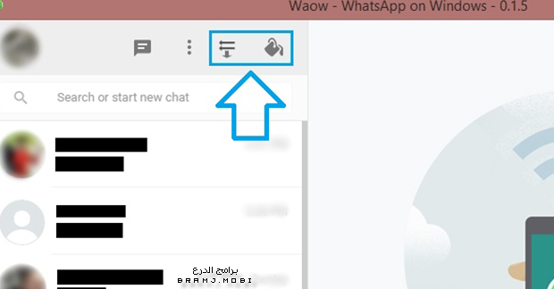 WhatsApp Web in Waow