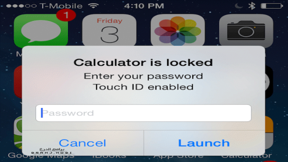 برنامج قفل التطبيقات للايفون 5 و 6 بباسورد وبصمة AppLocker iPhone