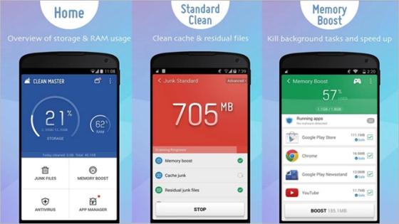 برنامج كلين ماستر للاندرويد مجانا Download Clean Master For Android