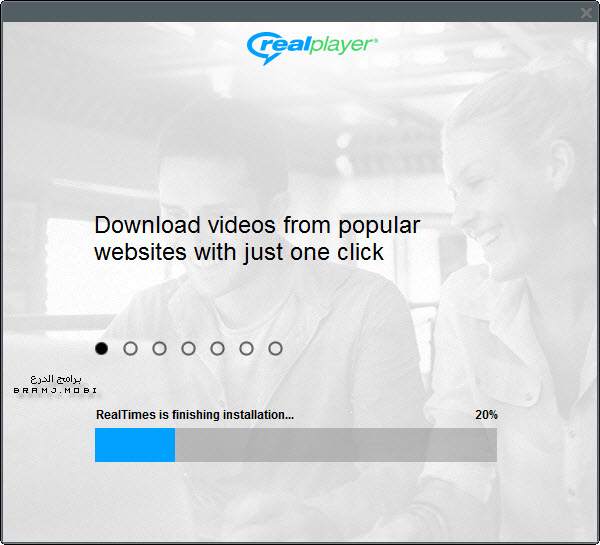 جاري تثبيت ريل بلاير جاري تثبيت ريل بلاير
