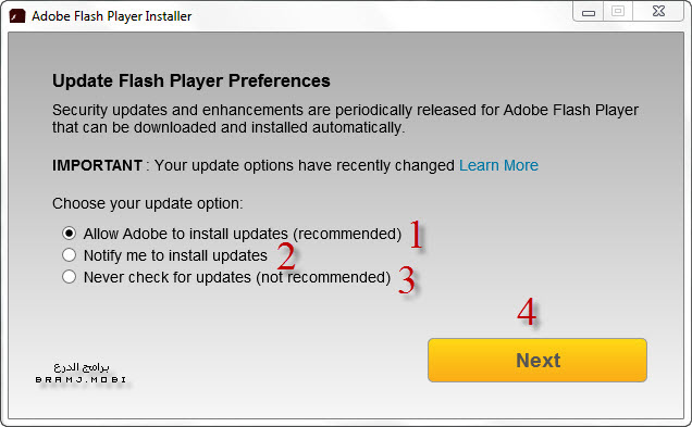 خطوات تثبيت فلاش بلاير 2023