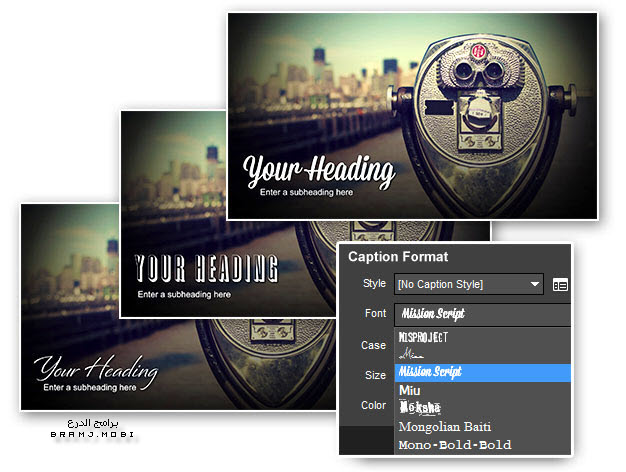 شرح Proshow Producer شرح Proshow Producer